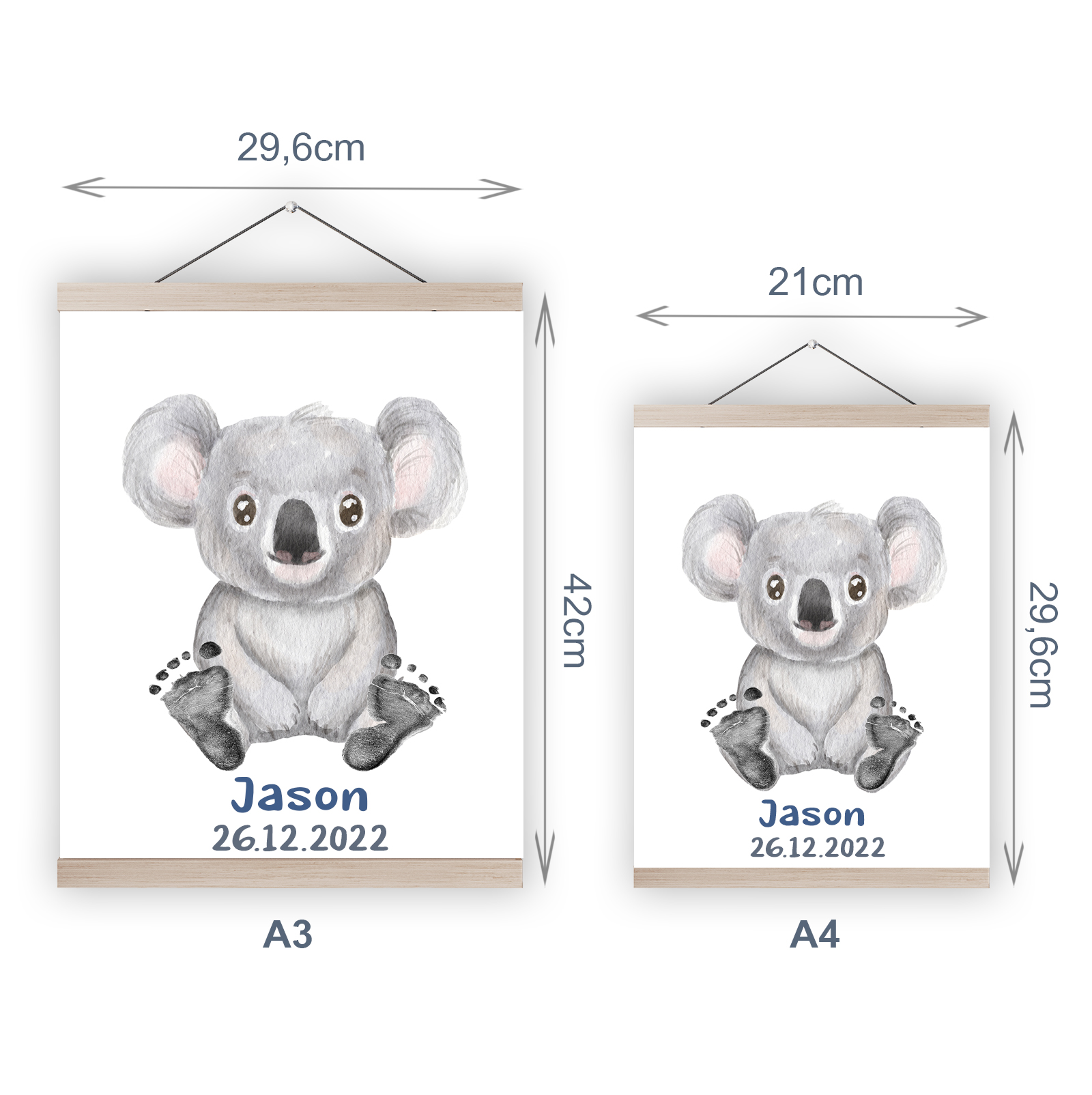 Impronta mani e piedi Koala Baby Print – Koalababycare