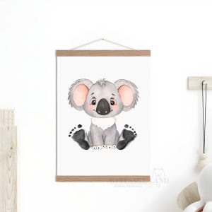 Personalised Baby Koala Footprint