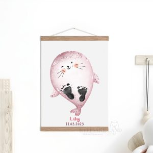 Baby Seal Baby Footprint Kit 3