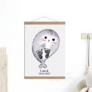 Baby Seal Baby Footprint Kit 1